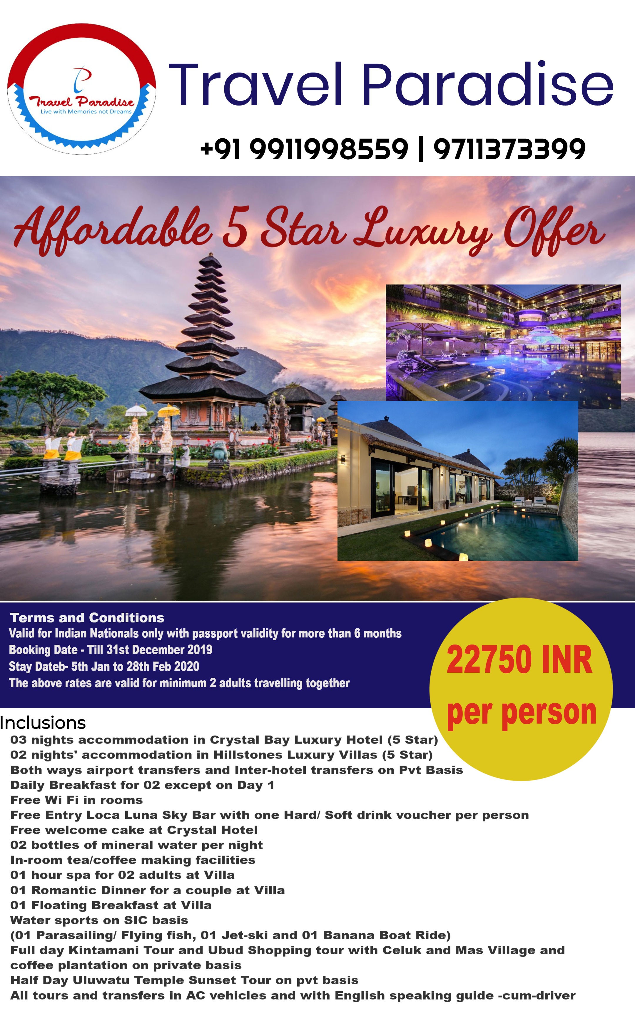 ticket to paradise bali locations